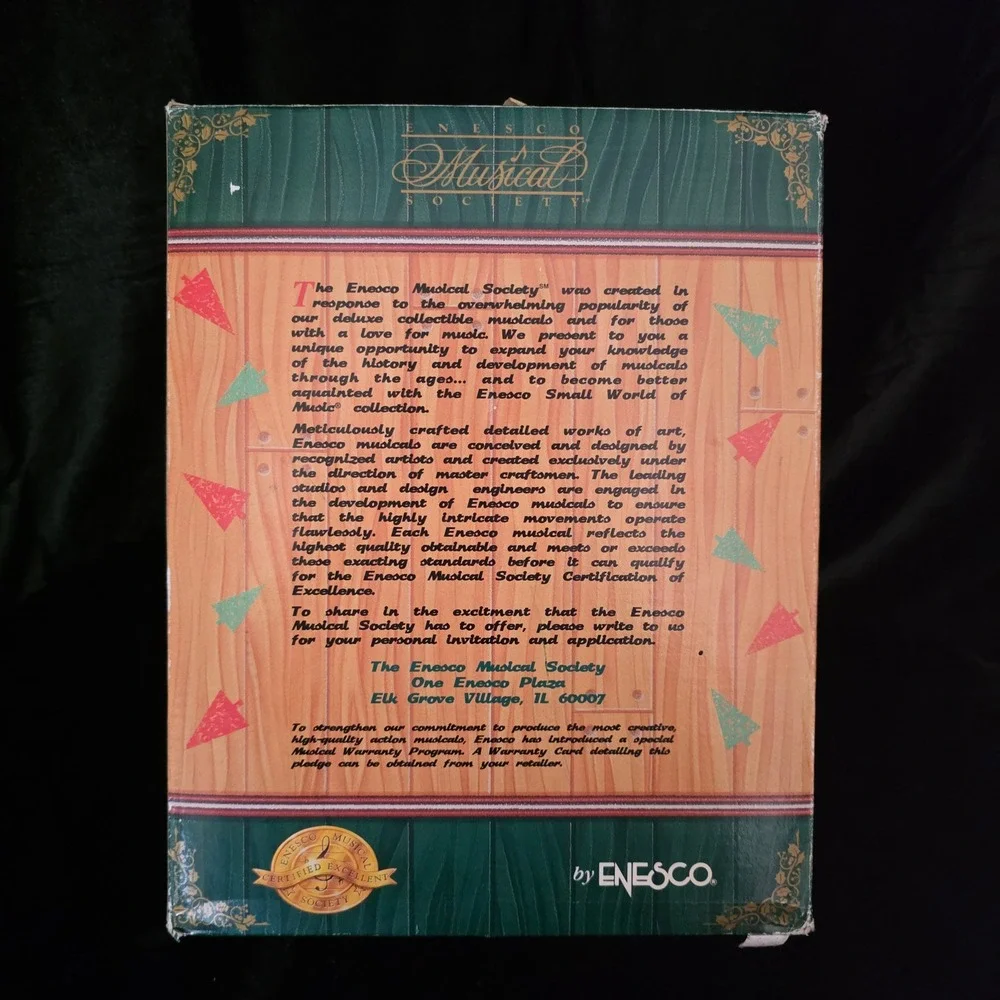 VTG Enesco Calling 2-Collect Deluxe Action Musical Santa Hotline Phone Boxed